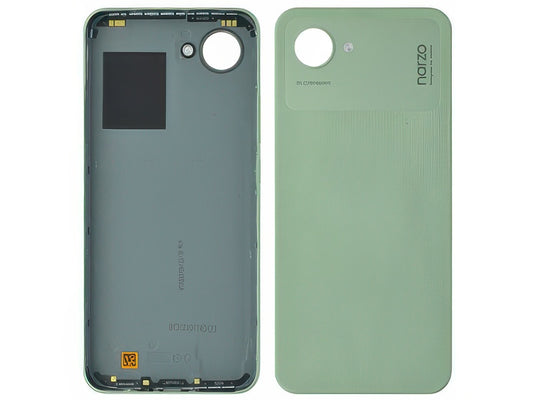Cover Batteria + Tasti Laterali Mint Green per realme Narzo 50i Prime