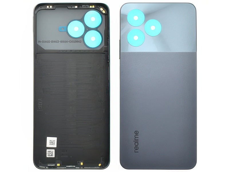 Cover Batteria + Tasto Volume Midnight Nero per realme Note 50 4G