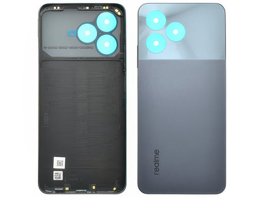 Cover Batteria + Tasto Volume Midnight Nero per realme Note 50 4G