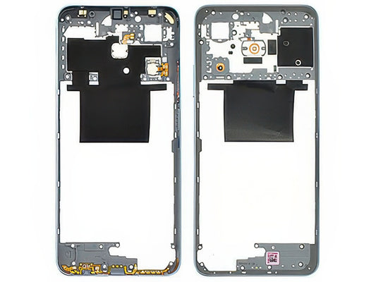 Cover Posteriore + Tasti Volume + Antenna NFC Voyage Blu per realme Note 60 4G