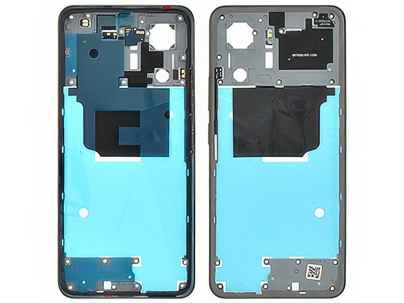 Cover Posteriore + Tasti Laterali + Antenna NFC Comet Grigio per realme P3 5G