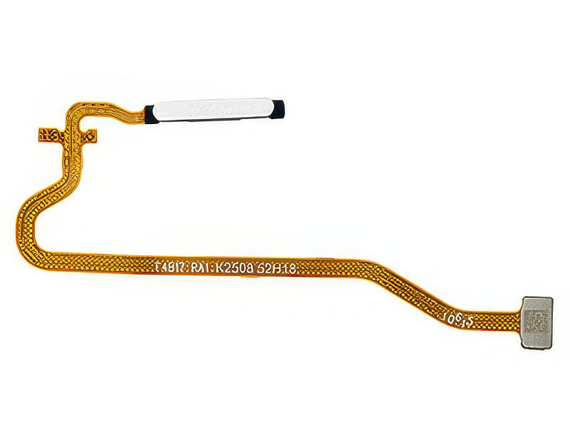 Flat Cable + Lettore Impronta Bianco Swan per realme P3 Lite 4G
