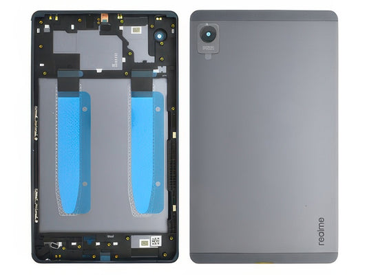 Cover Batteria + Vetrino Camera Grigio per realme Pad Mini